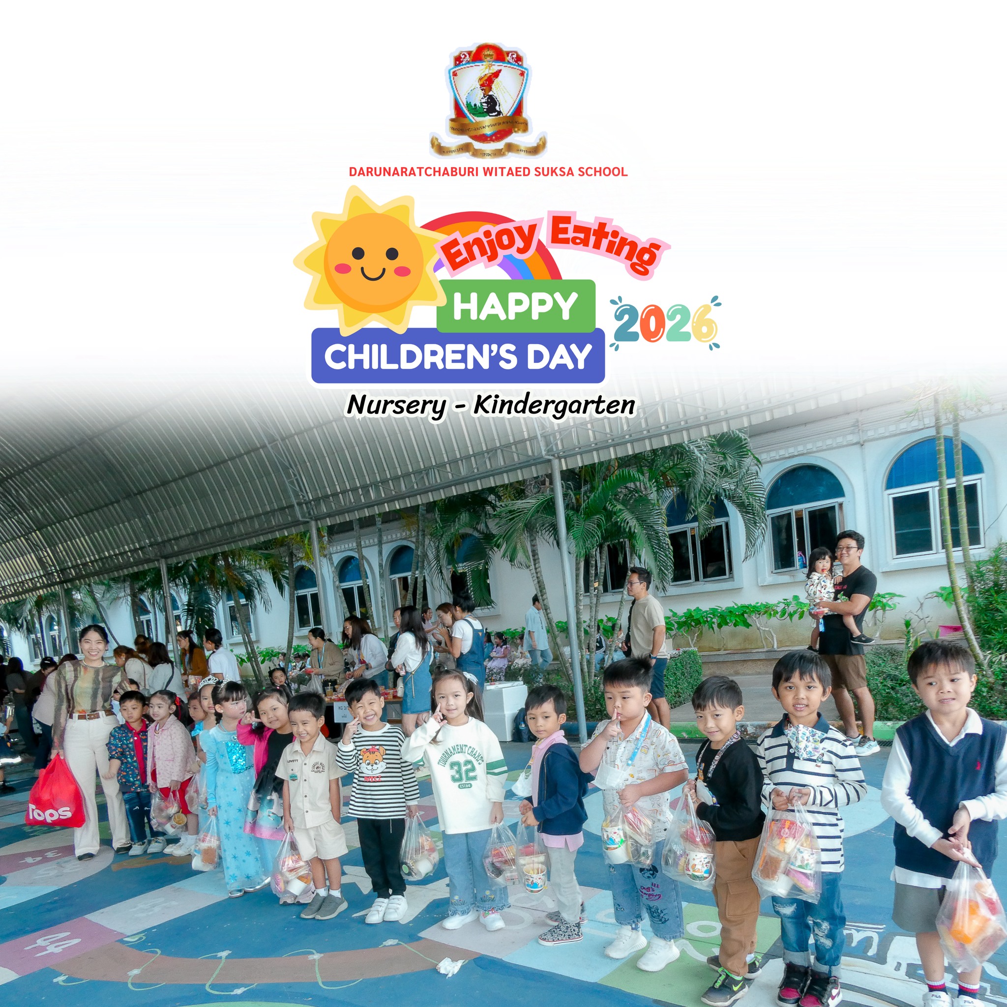 Enjoy Eating ...ขอขอบคุณผู้ปกครองทุกห้องเรียนระดับ เนอร์สเซอรี่ - อนุบาล ที่ได้ร่วมกันจัดซุ้มอาหารให้กับเด็ก ๆ