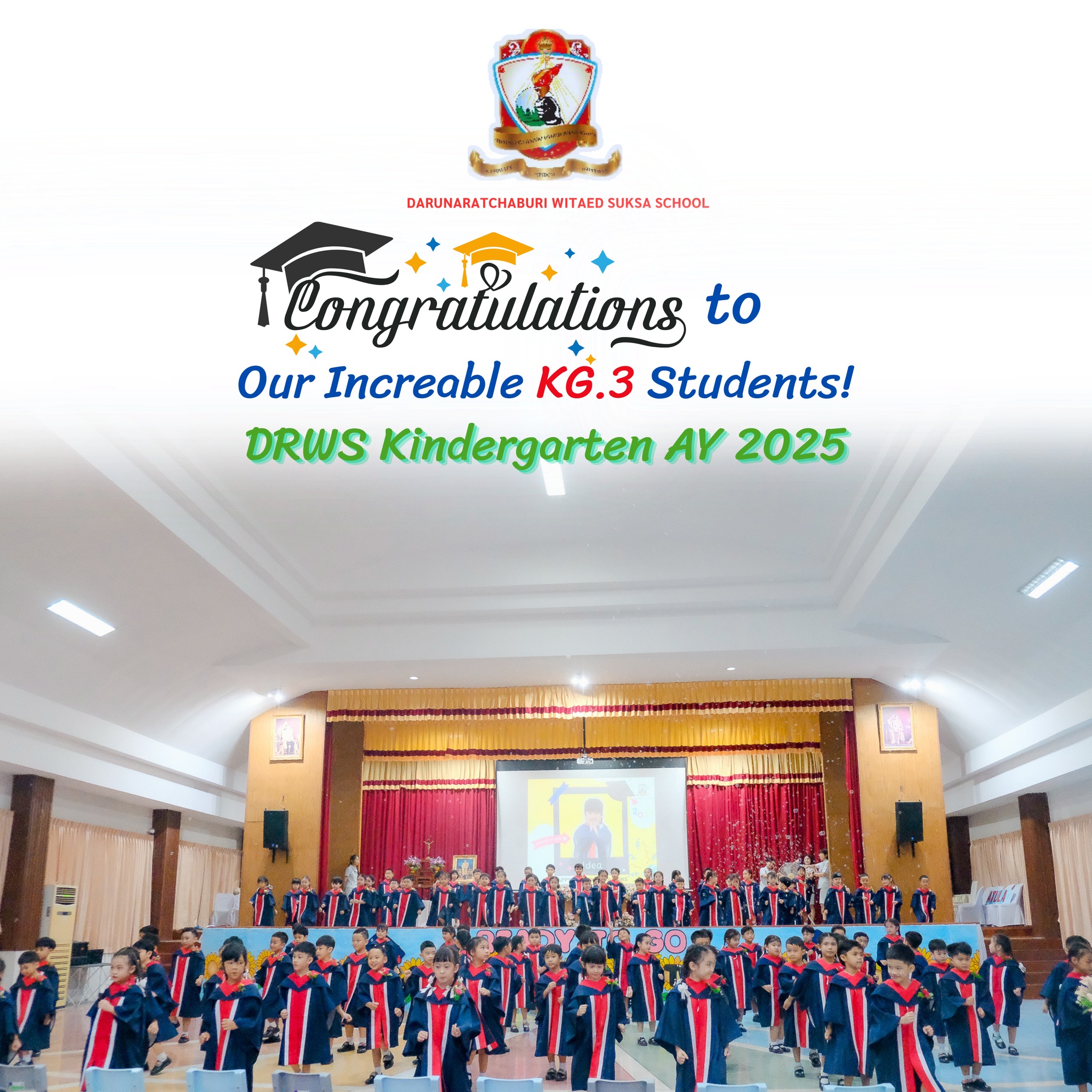 Congratulations to all Kindergarten 3 AY 2025