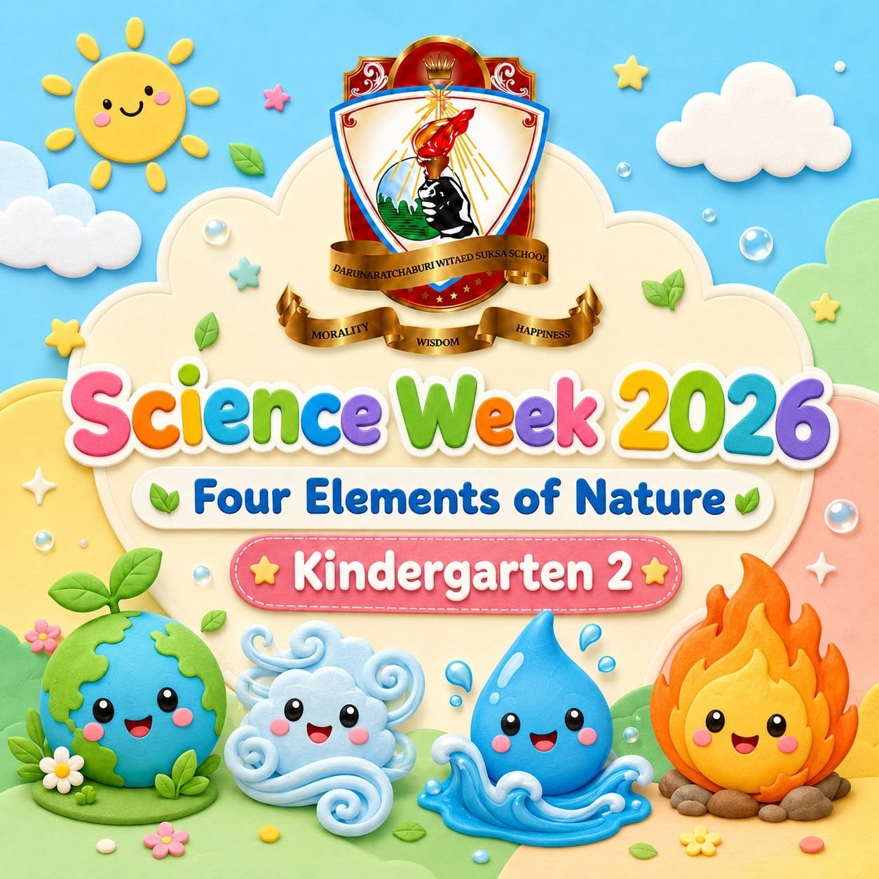 Science​ Week 2026: Four Elements of Nature - Kindergarten​ 2